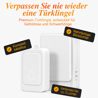 Vibrations-Türklingel für Gehörlose & Schwerhörige – Nie wieder einen Besuch verpassen